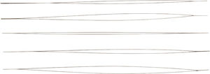 Smykkenål, L: 12 cm, tykkelse 0,25 mm, 5 stk.
