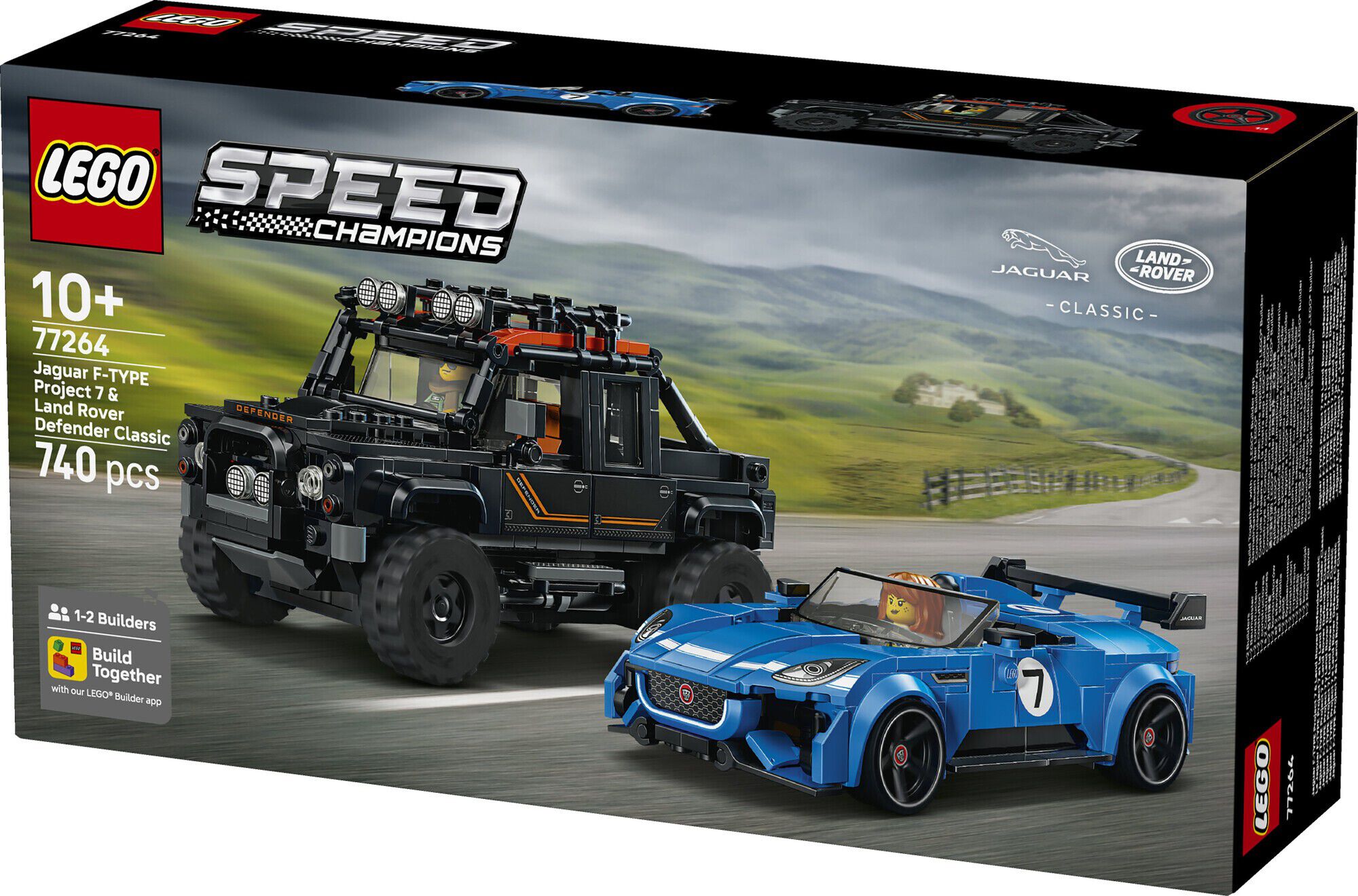 Jaguar Project 7 og Land Rover Defender 77264