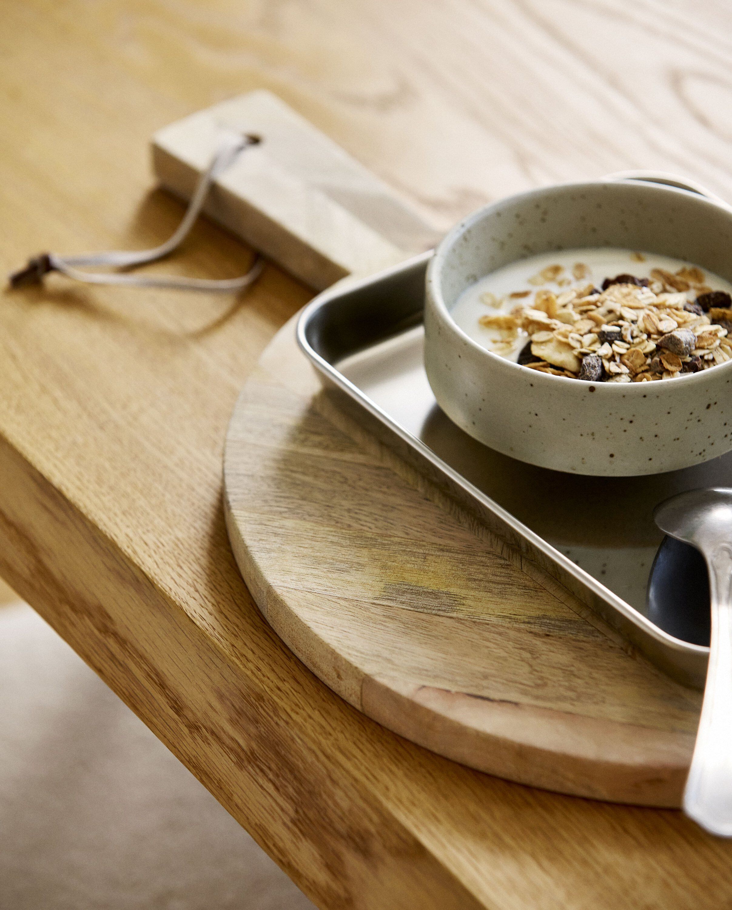 GRAINY serving bowl, L - sand