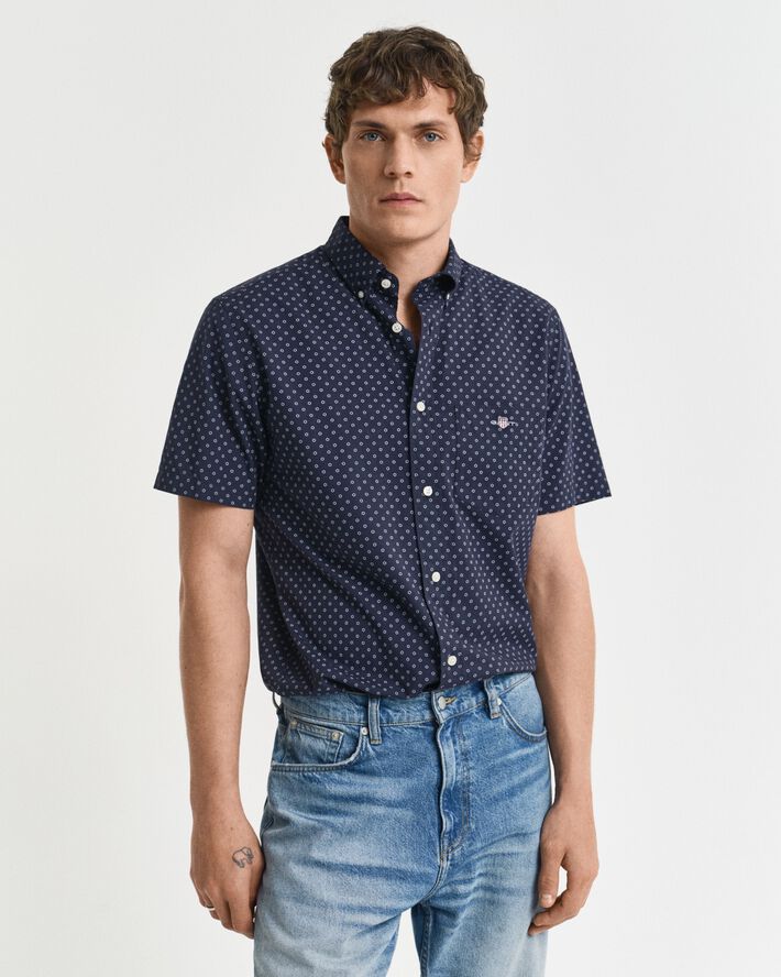 REG MICRO PRINT SS SHIRT