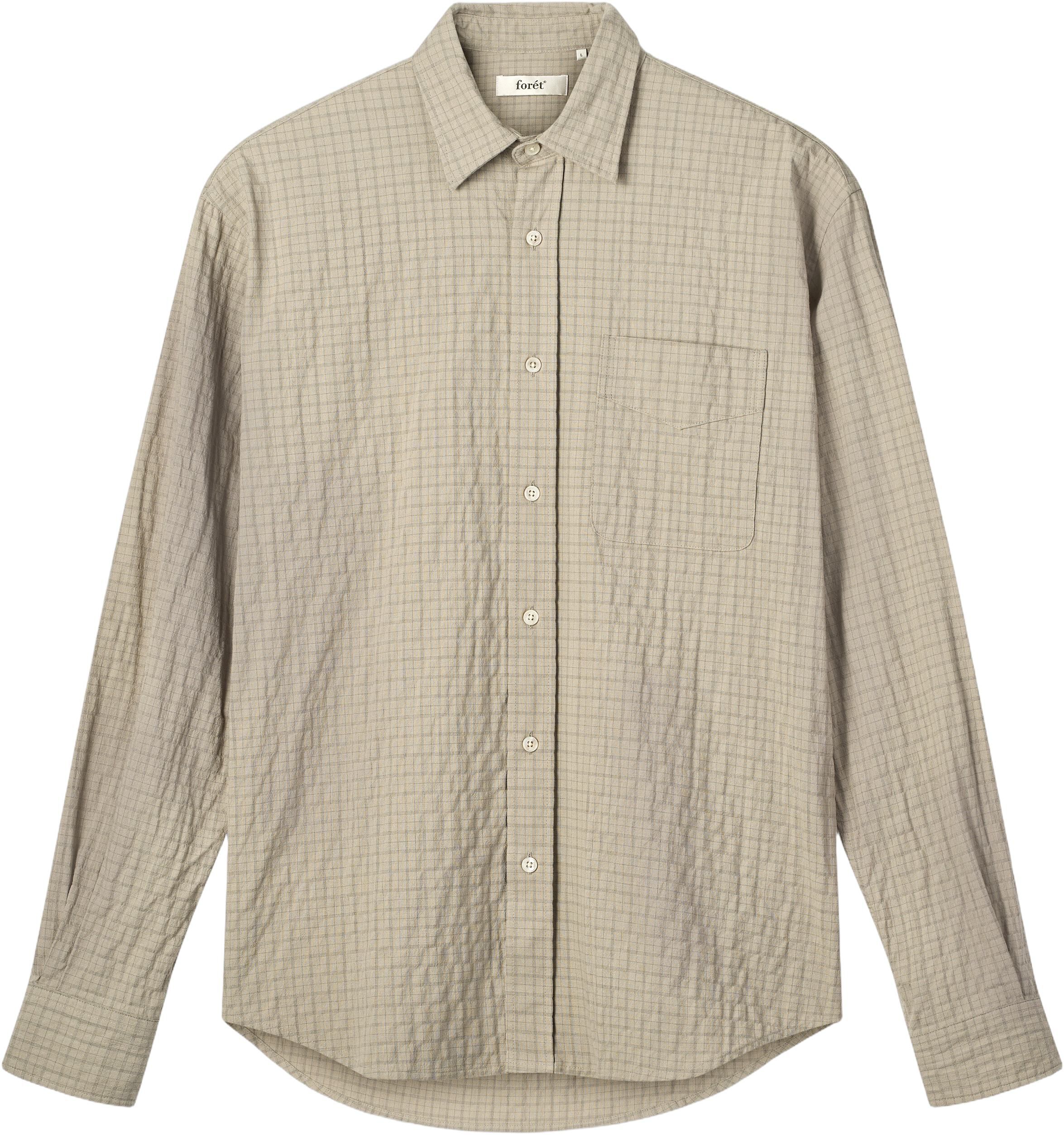 SCOUT RELAXED FIT MICRO CHECK SHIRT