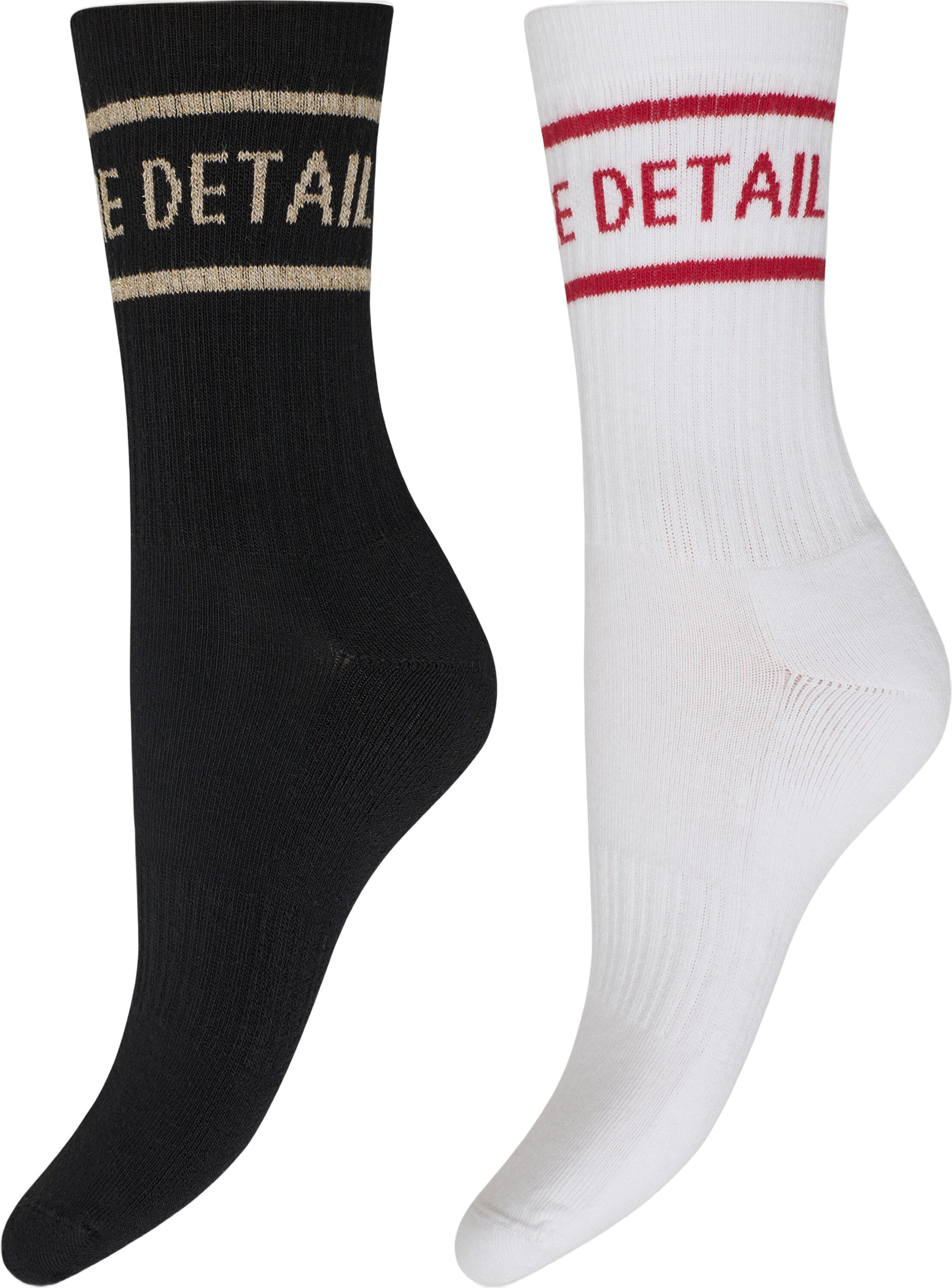 HYPETHEDETAiL tennis sock 2-pk