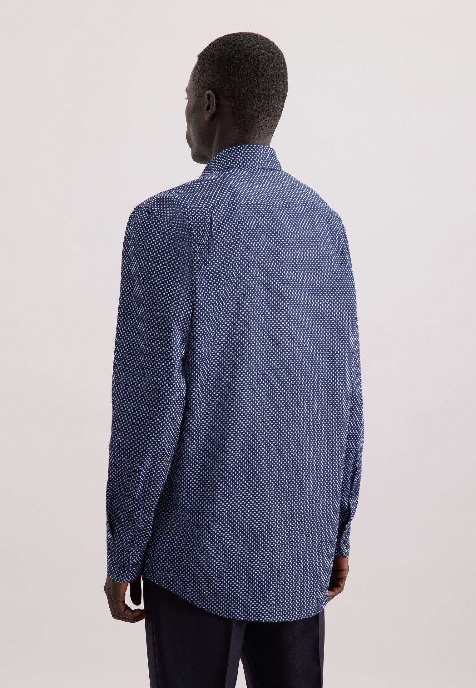 Business shirt Regular 1/1 Kent-Collar Print