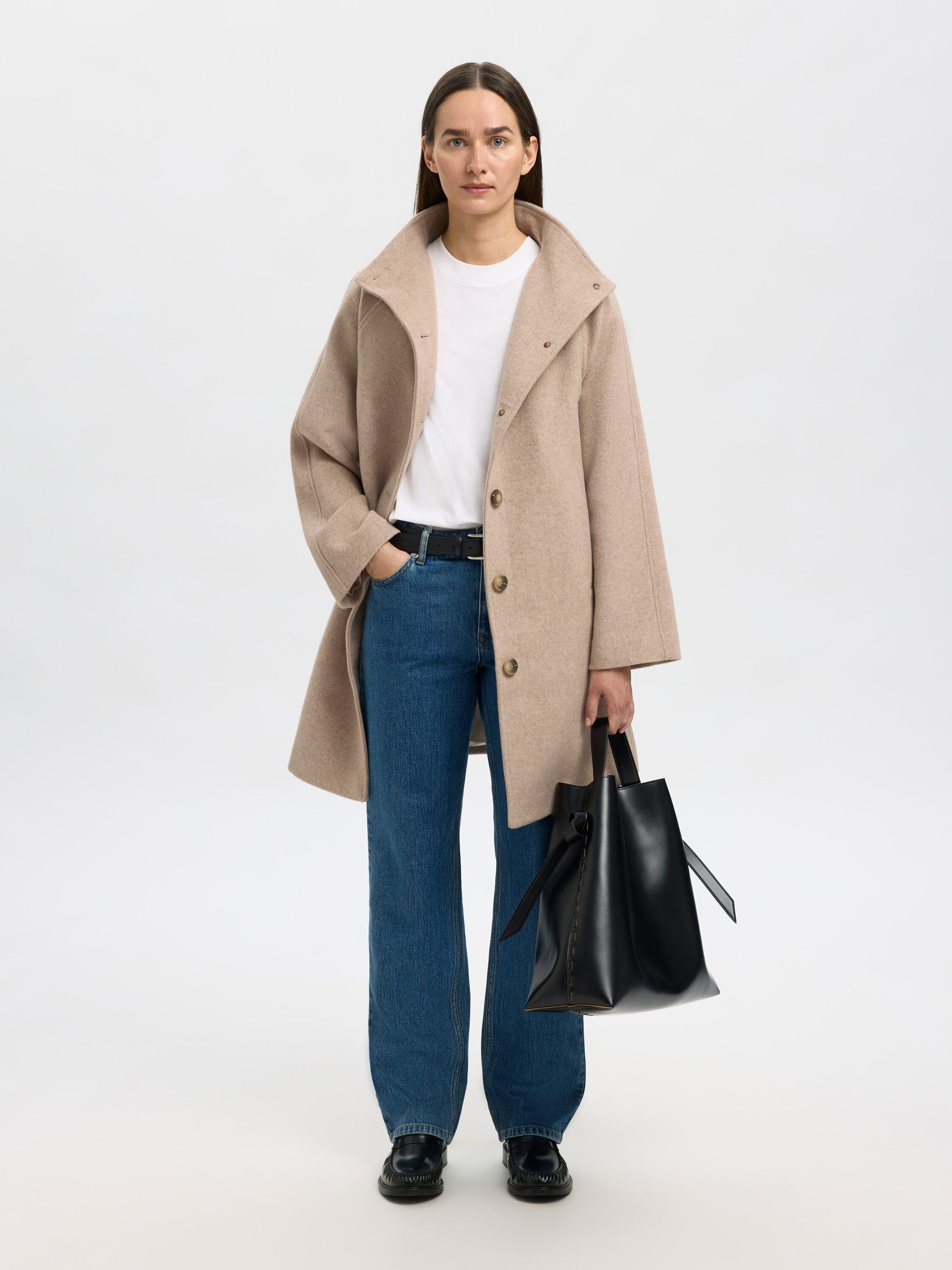 SLFVINNI WOOL BLEND COAT NOOS
