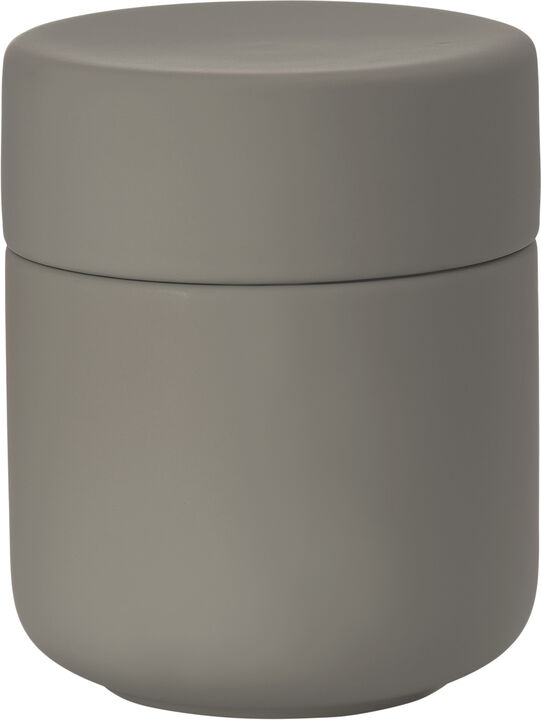 Krukke med lokk Ume Taupe