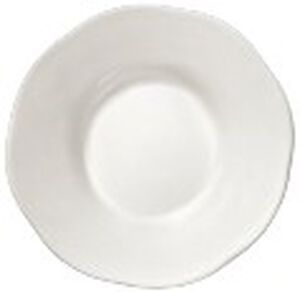 DEEP TAPAS PLATE WHITE SILHOUETTE