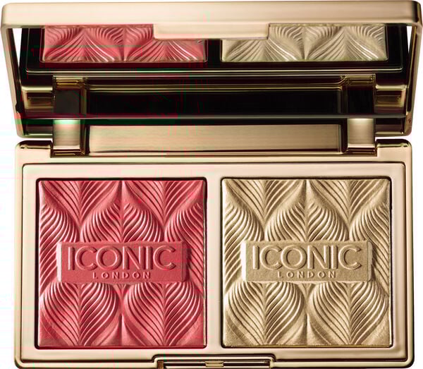 ICONIC London Silk Glow Duo, Coral Glow