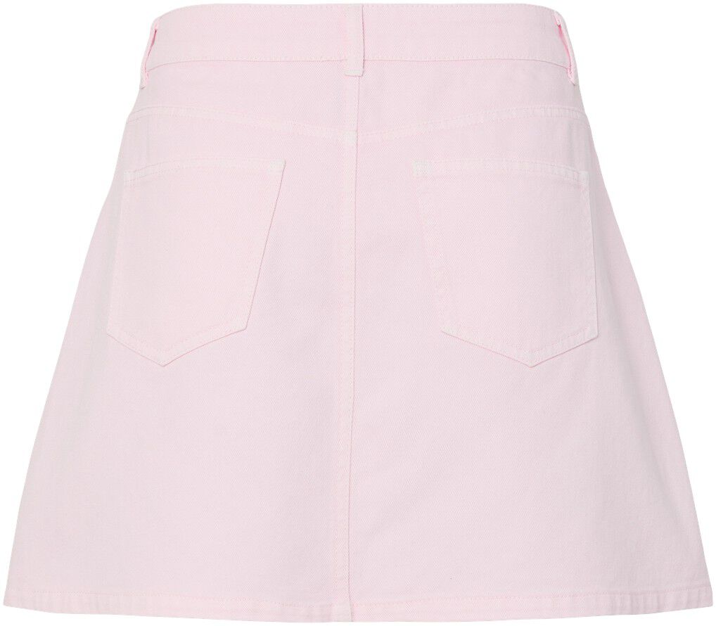 PCFLORA MW A-SHAPE DENIM SKIRT D2D