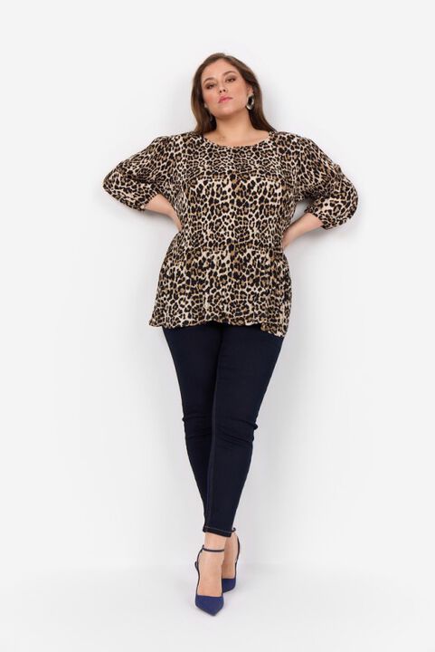 Curvy WA-VANJA 1 Bluse Camel