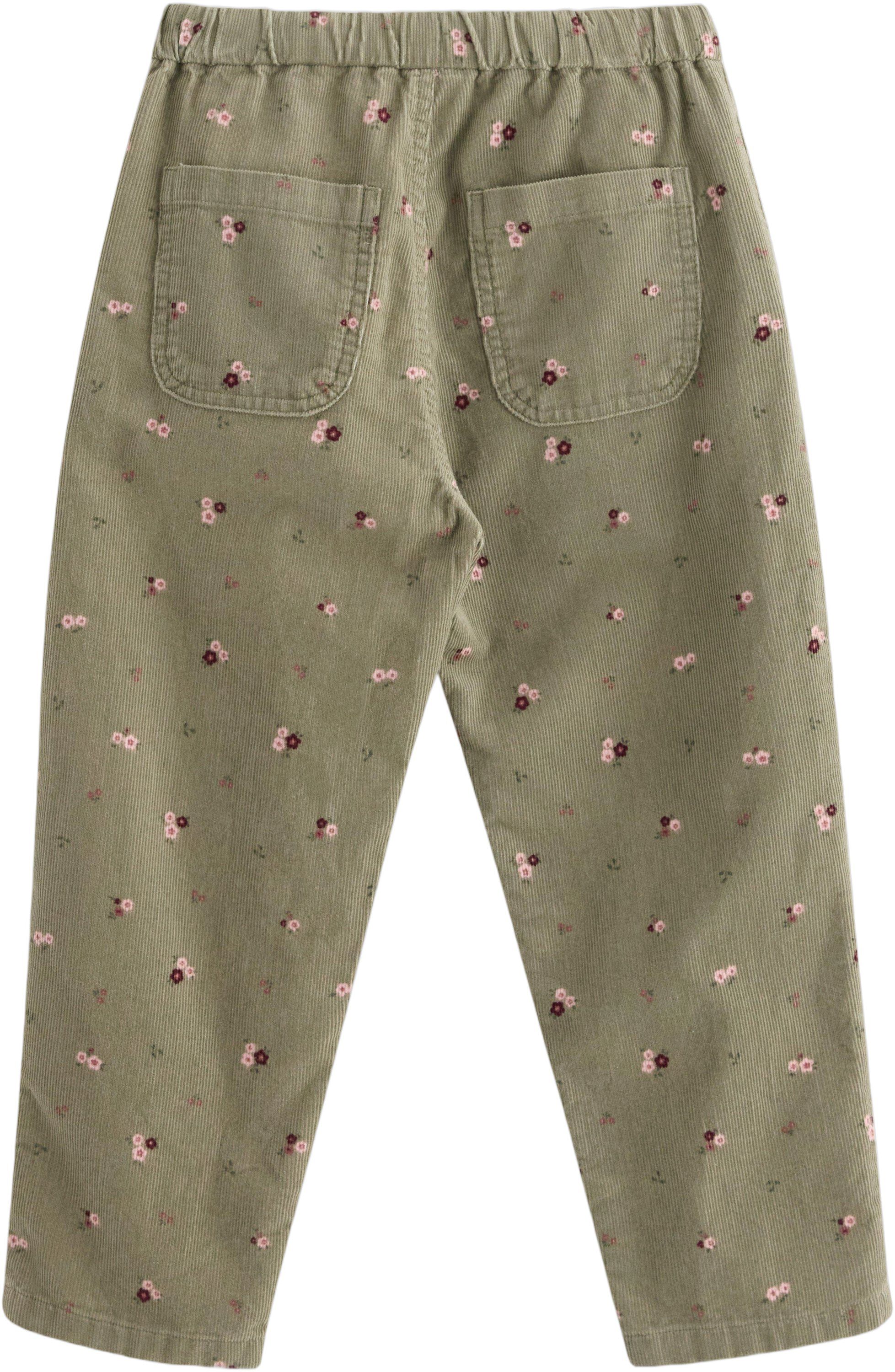 Bl&oslash;de bukser i fl&oslash;jl med et held�