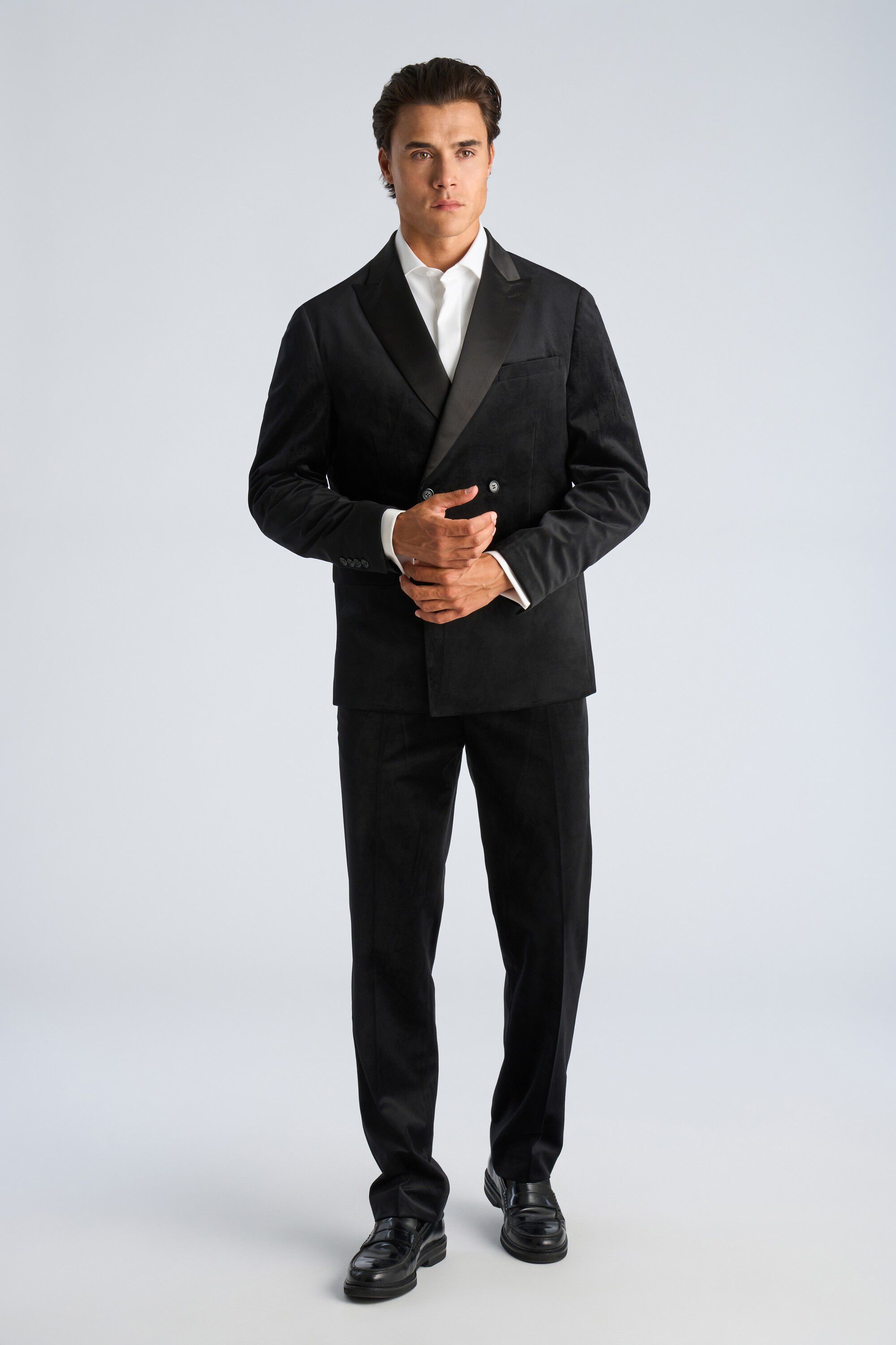 Velvet DB tuxedo suit