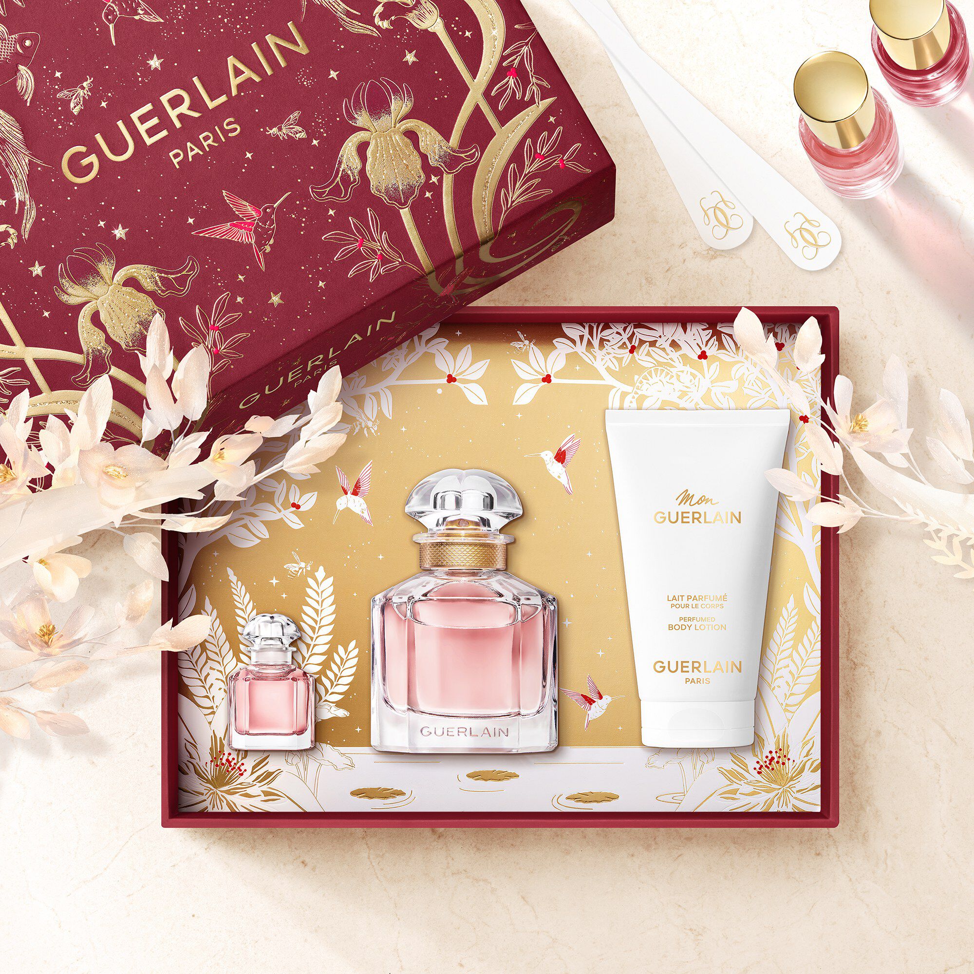 XMAS SET 2025 MON GUERLAIN EDP 50ml + BODY LOTION