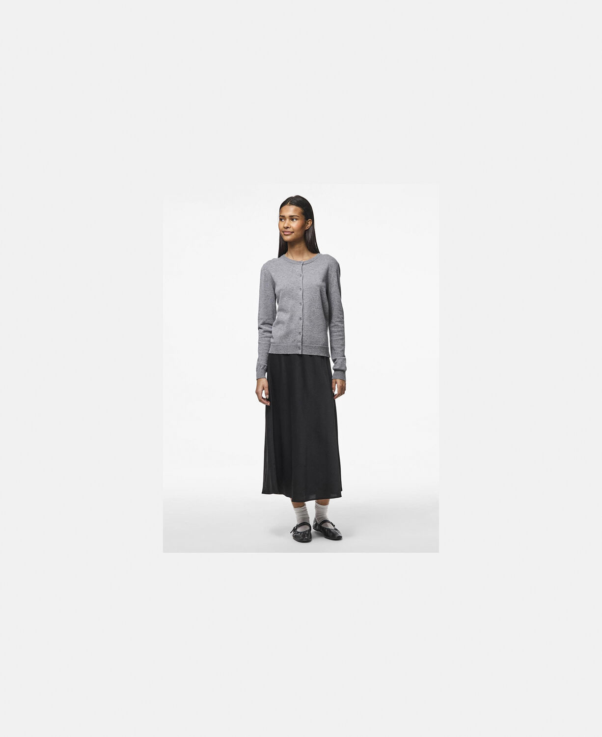 Pcnora Ls O-Neck Knit Cardigan Noos Bc