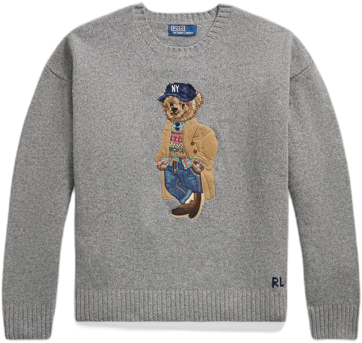 WOOL BLEND-SWEATER-PULLOVER