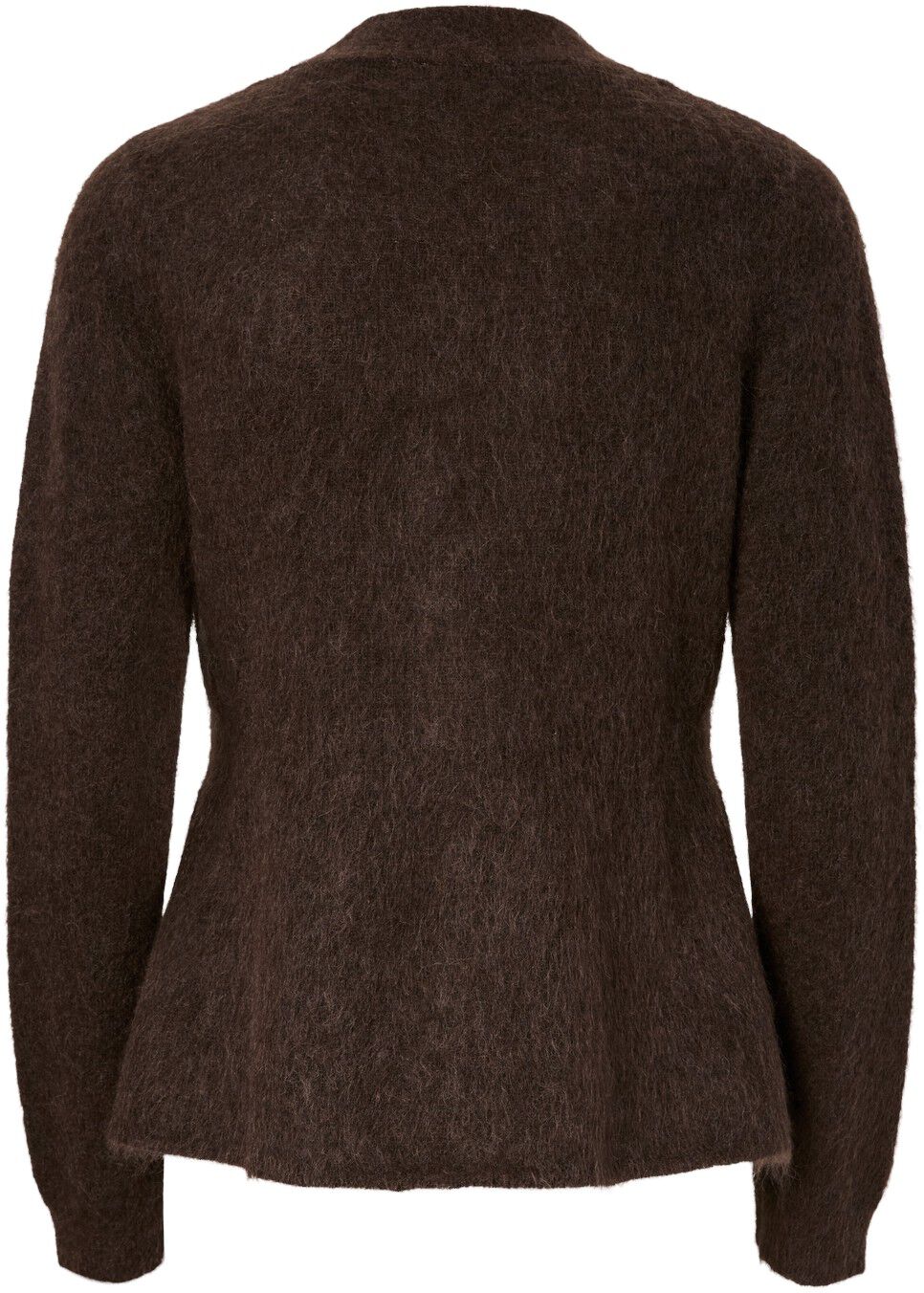 YASLIMO LS MOHAIR BLEND KNIT CARDIG