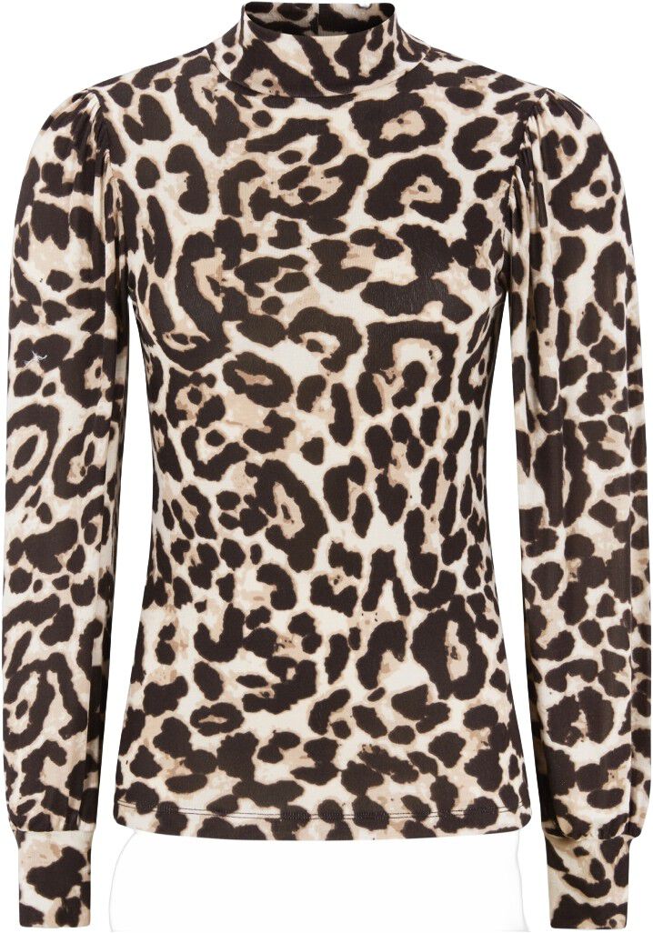 SRRoman T-Neck Top Printed