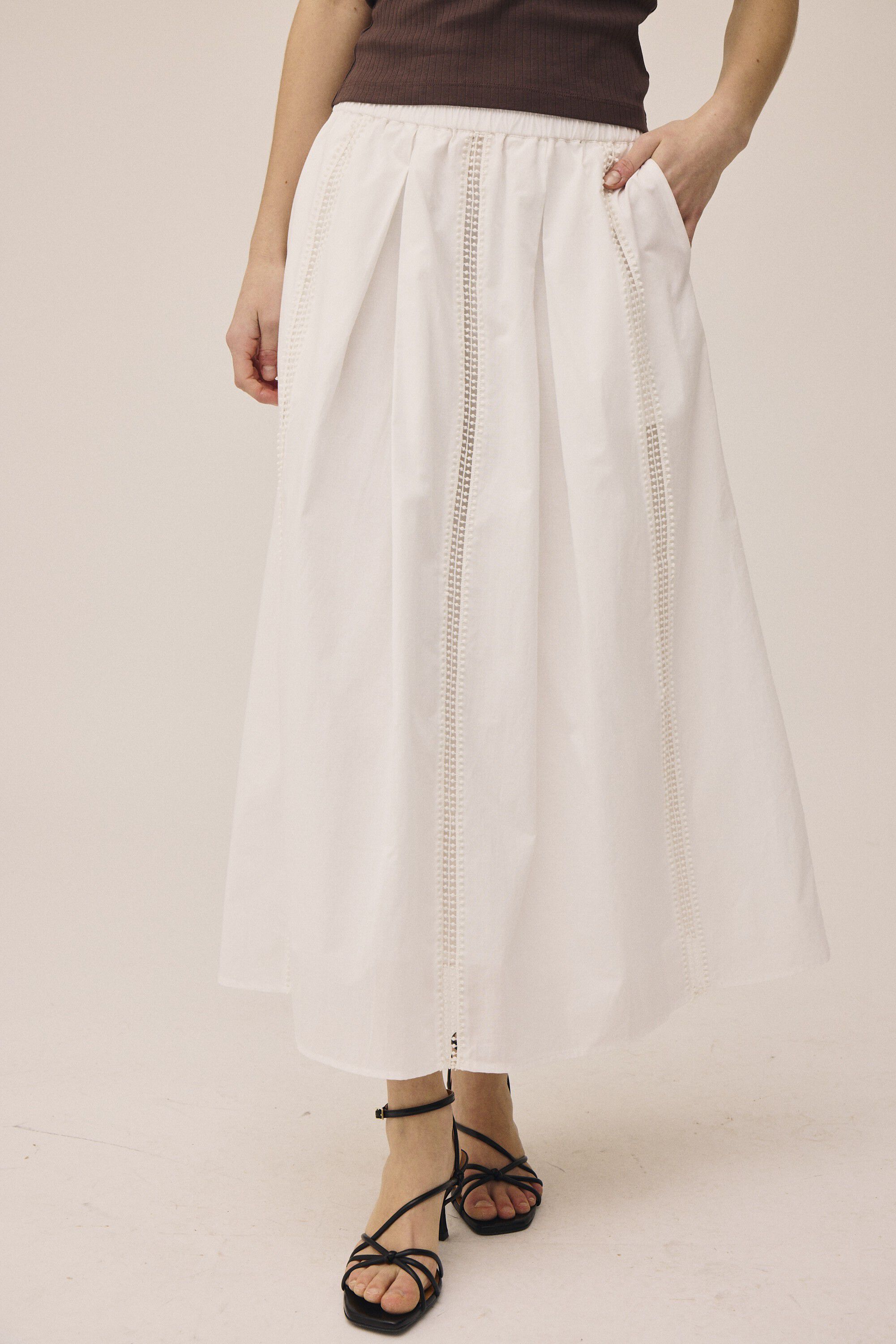 Isolde 3 Voile Skirt - 100% Organic Cotton GOTS