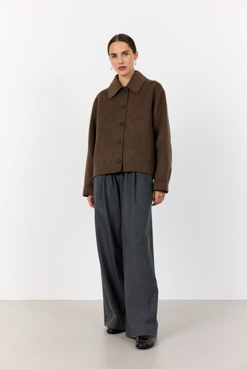 LR-OWA 25 Jakke Mørk brun