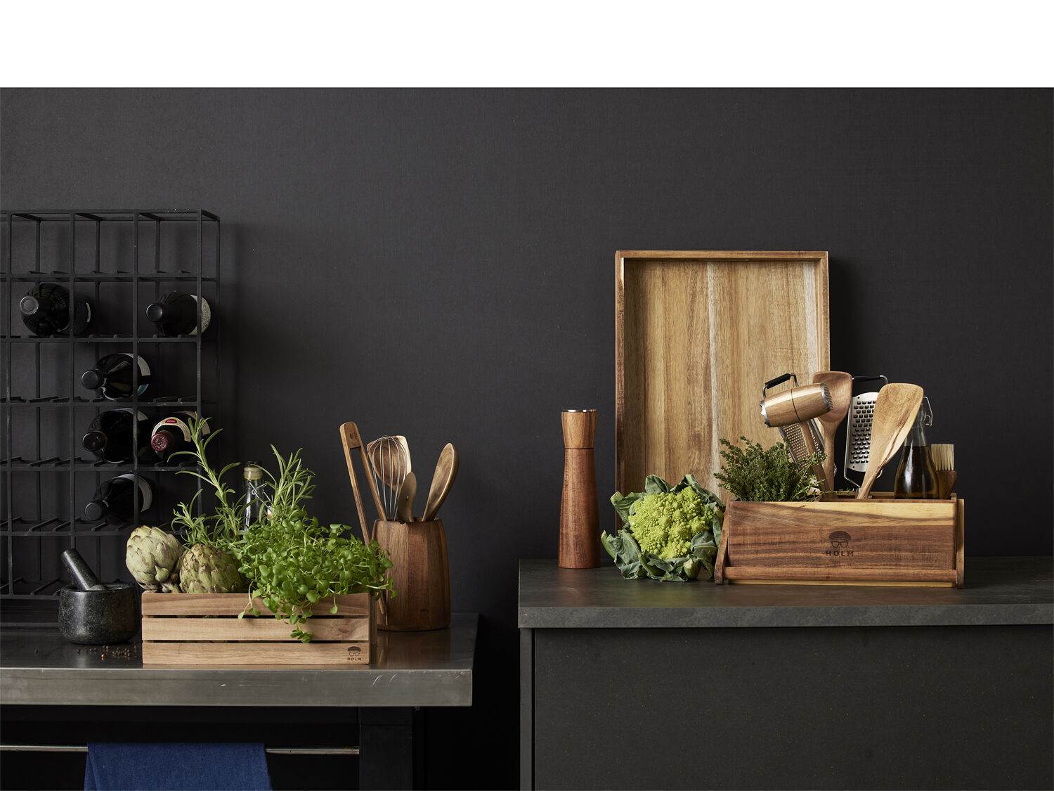 Trekassesett 2 stk. Akasietre