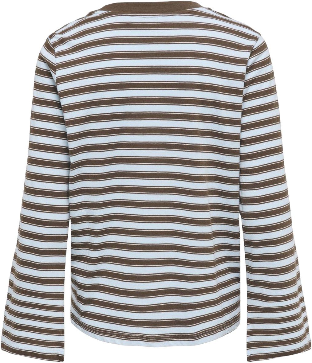 Onlluna Happy L/S O-Neck Stripe Tee Jrs