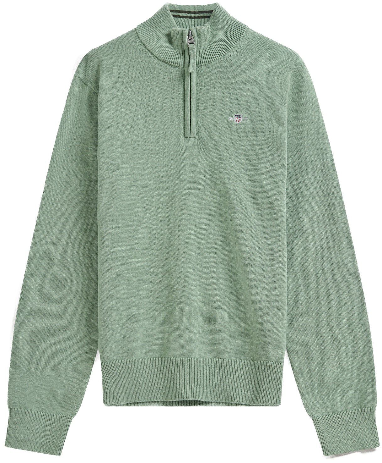 Shield Cotton Half Zip Sweater