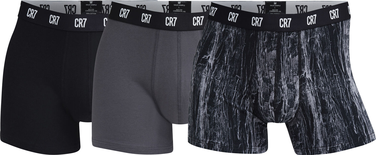 CR7 Basic w AOP, Trunk, 3-pack