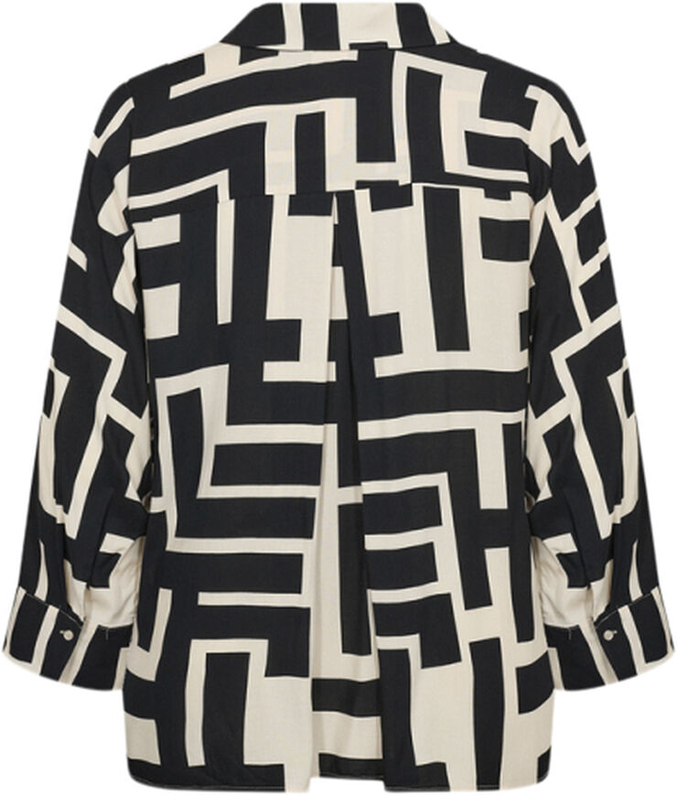 Curvy WA-ALVA 1 Bluse Sort