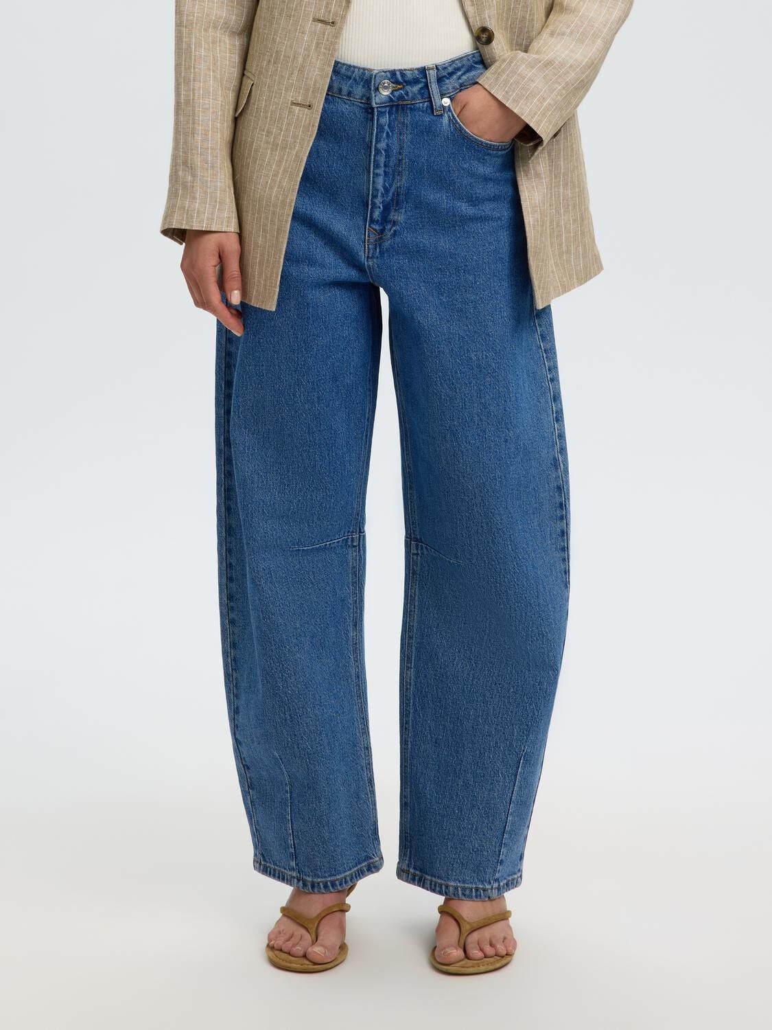 Slfloose Barrel Ane-Kori Mw Jeans