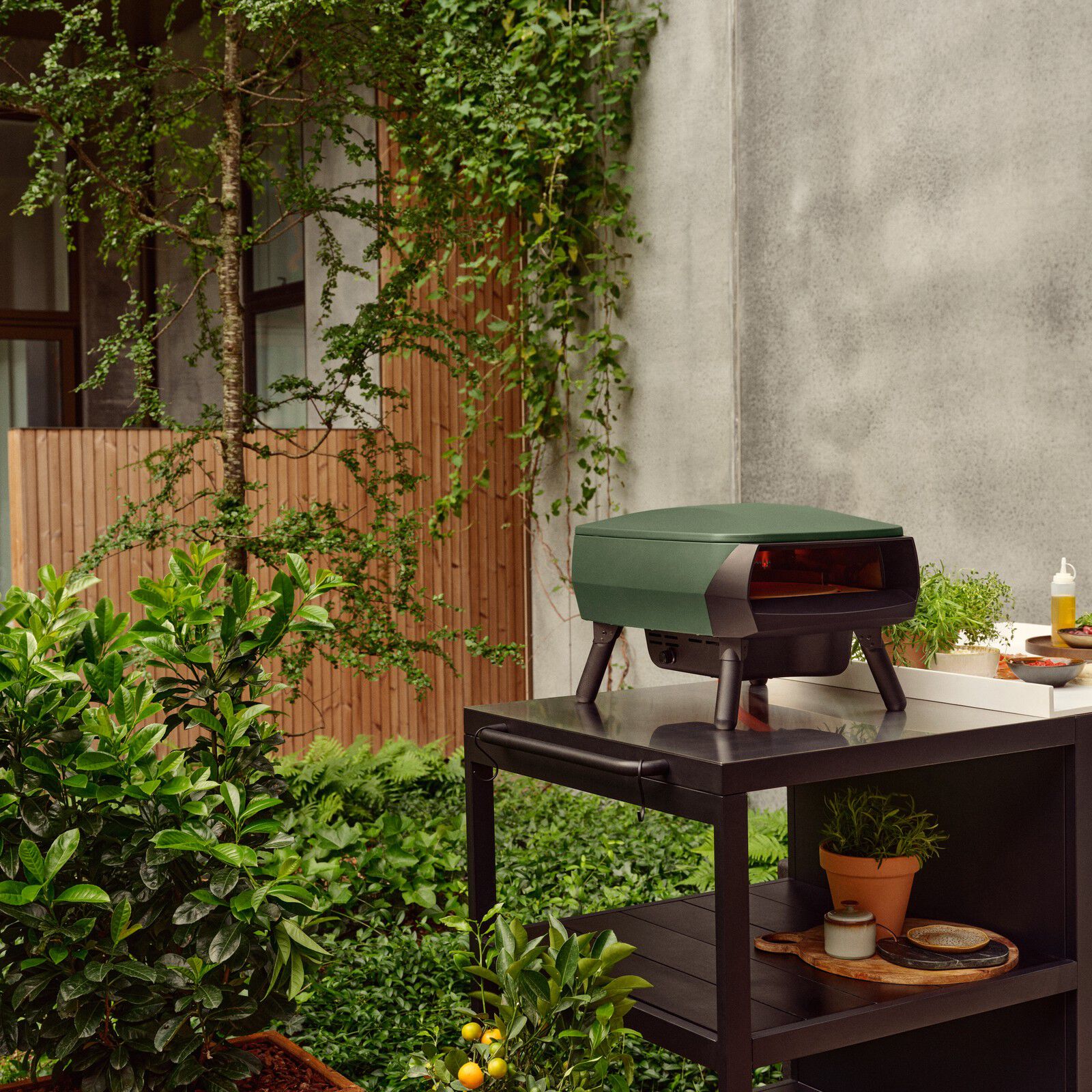 Witt PICCOLO Rotante 13" Mat Green EU Pizza oven Green