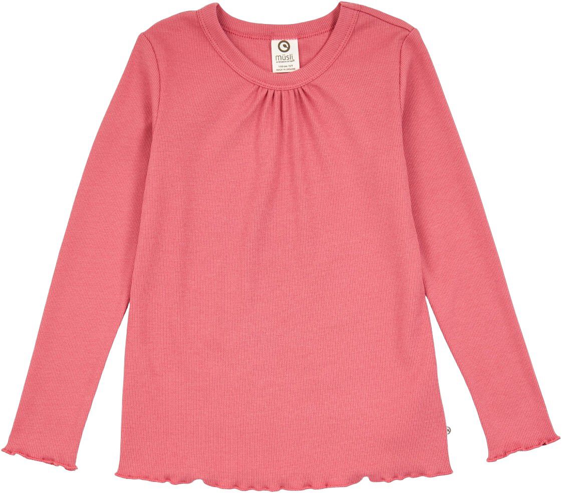 Cozy Me Rib Deco L/S T