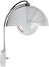 Flowerpot Wall Lamp VP8, Chrome-Plated
