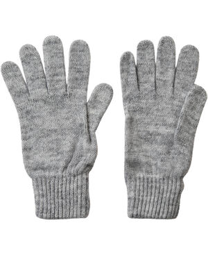2 Pack Knitted Gloves Light Grey/Dark Grey