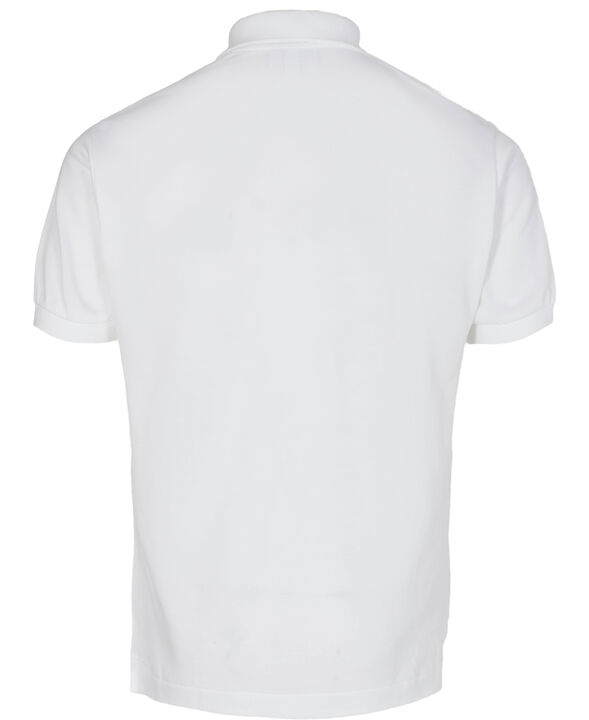 SHORT SLEEVED RIBBED COLLAR SHIRT