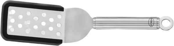 Spade med hull og knekk 26 cm Stål/Silikon