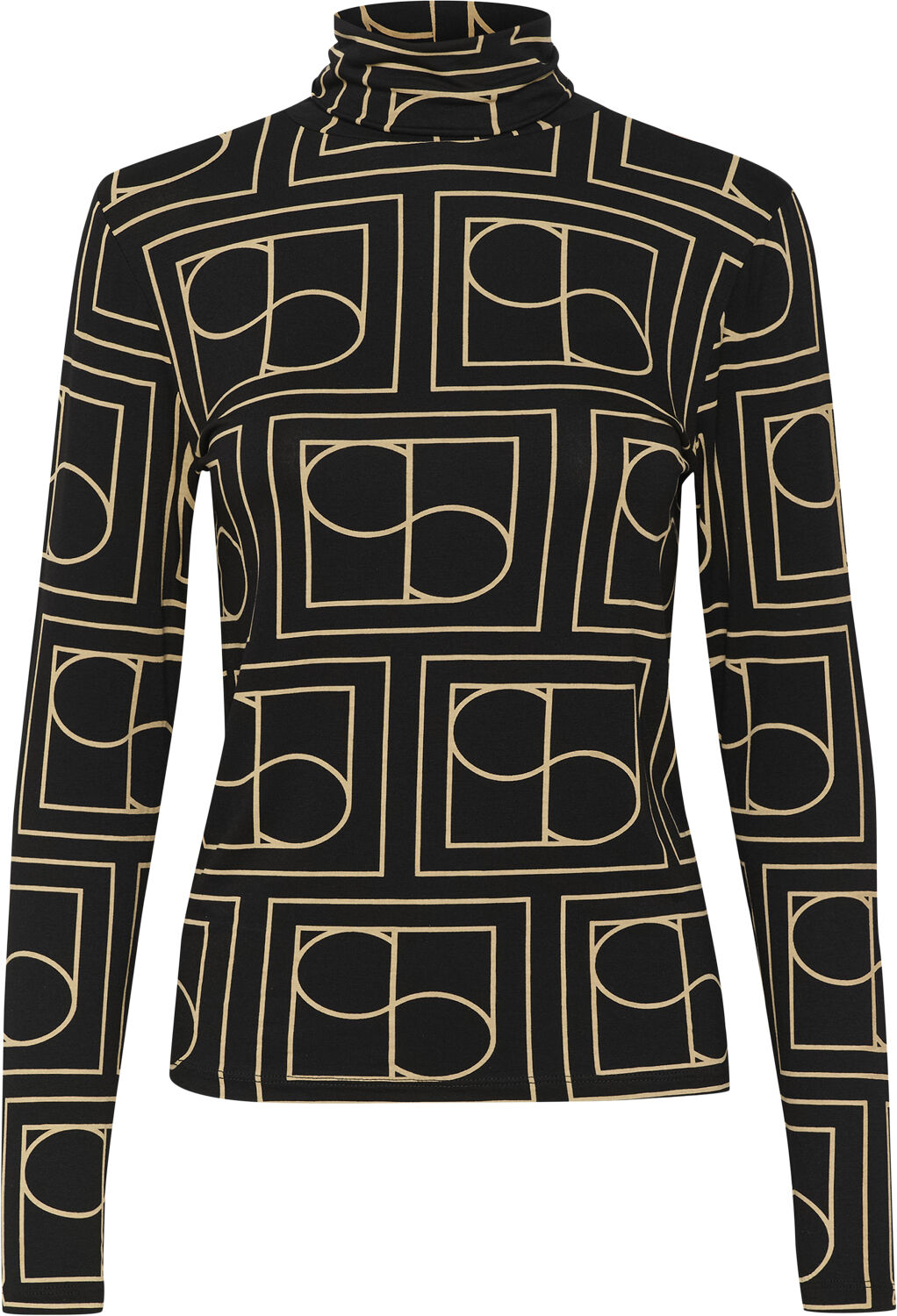 SLHanadi Printed Rollneck LS