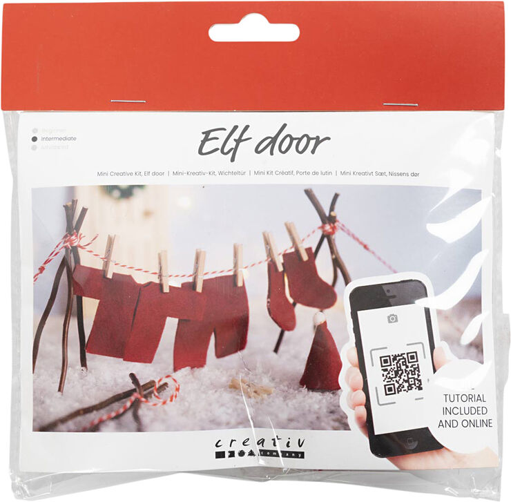 Mini DIY Kit Nissens Dør, Vasketøj