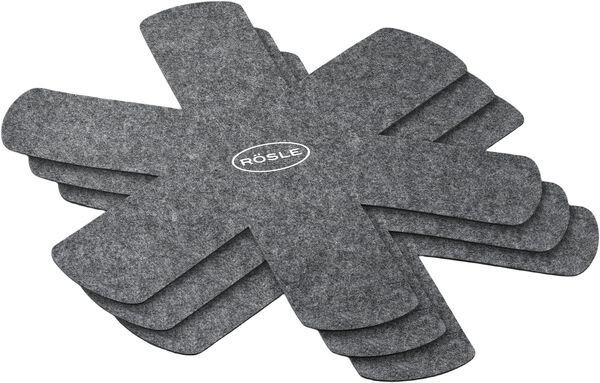 Pannebeskytter 3 stk. Grå