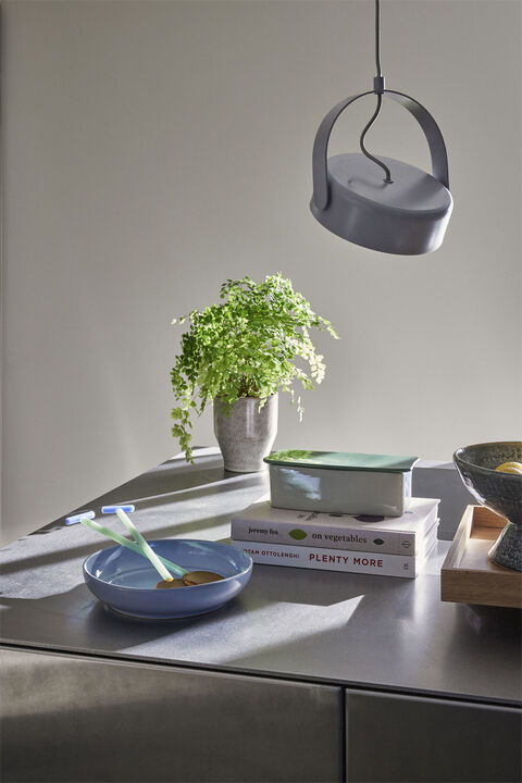 Amare Skrivebordsordner Small Sand/Grøn