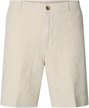 SLHREGULAR-LEROY LINEN BLD SHORTS N
