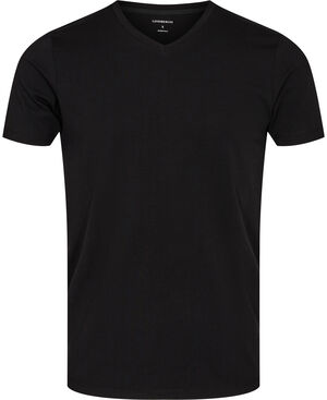 Mens stretch v-neck tee S/S