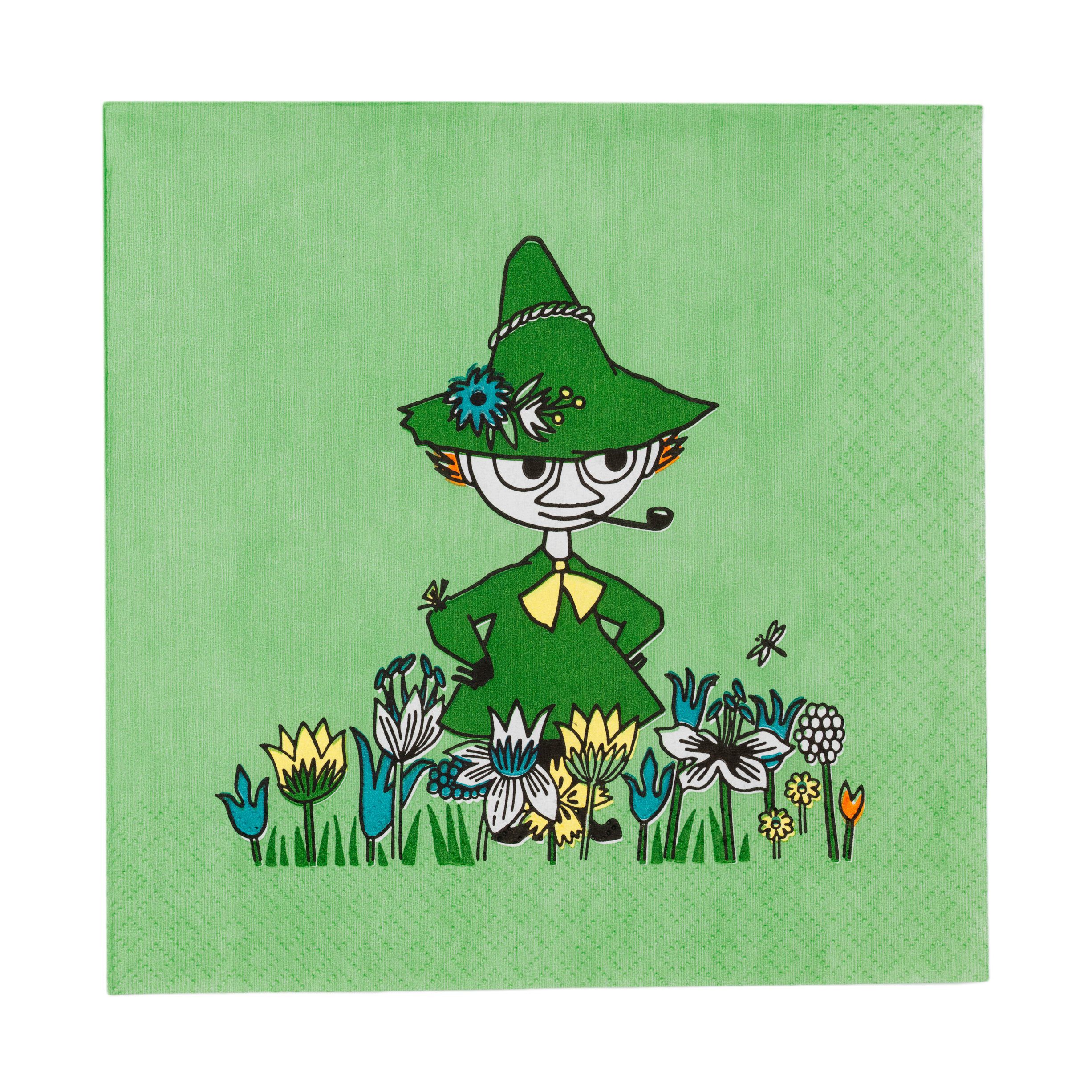 Moomin paper napkin 33cm Snufkin
