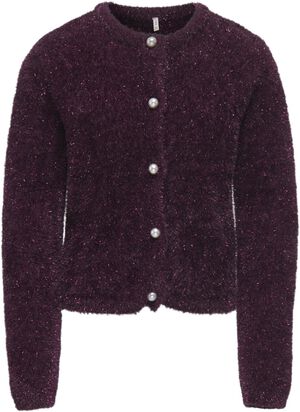 KOGPIUMO GLITTER L/S CARDIGAN KNT