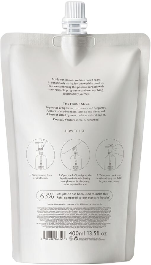 COASTAL CYPRESS & SEA FENNEL HAND WASH REFILL