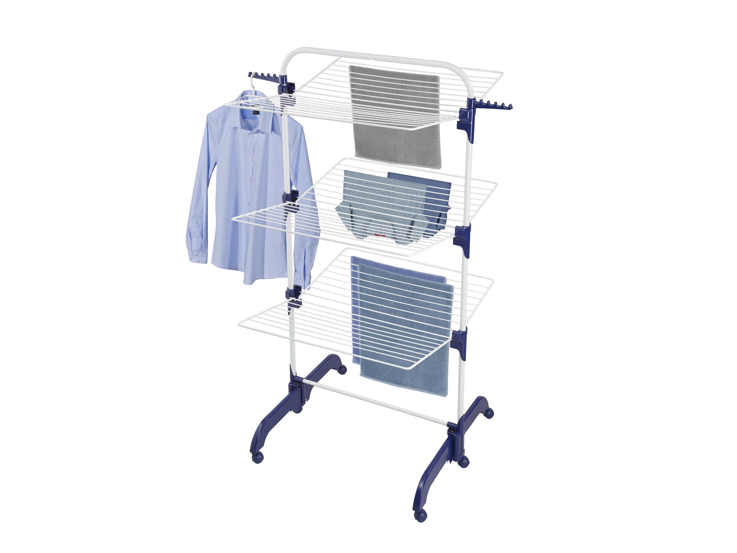 T&oslash;rkestativ Comfort Tower 420 Hvit/Bl&aring;