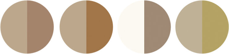 4-pack Basic Essentials Elastics