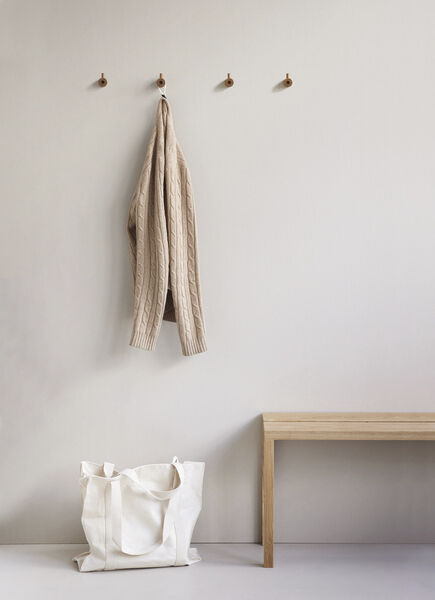 Wooden Wall Hook, Oak 100%