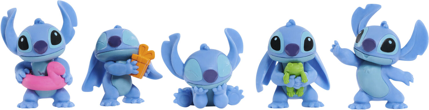 Stitch Figure set 5pk, 5,5cm