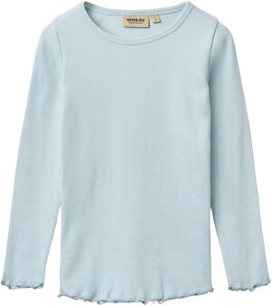 Lang&aelig;rmet Rib T-shirt Ida