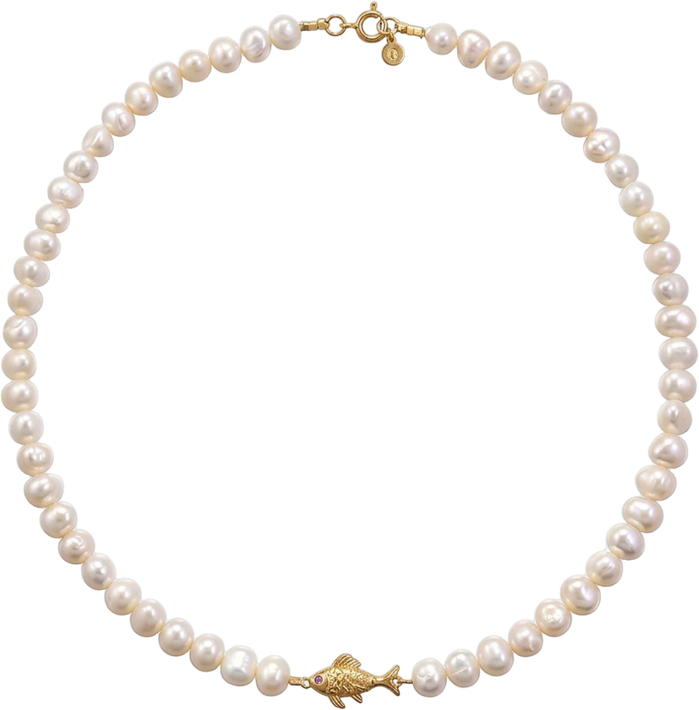 Deep sea pearl halsk&aelig;de