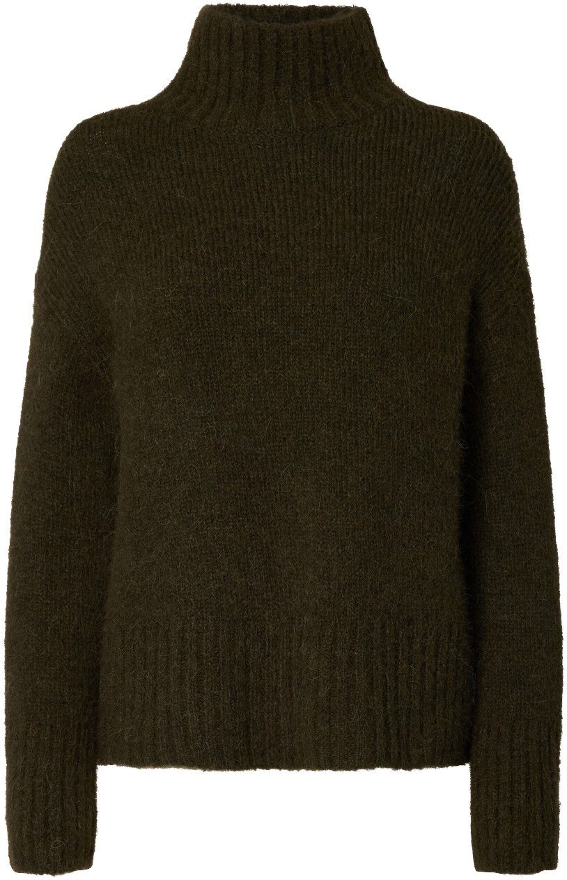 SLFGABRIELLA LS KNIT HIGH NECK NOOS